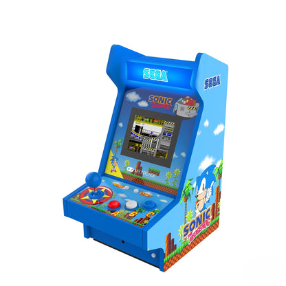 My Arcade Sonic The Hedgehog Mighty Player: Sega Retro Arcades, Sonic Countertop Video Game, 4 Classic Sega Games in 1