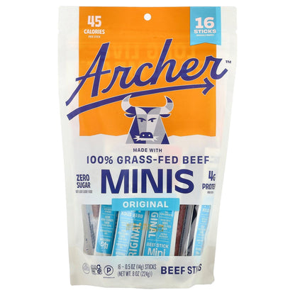 Country Archer Beef Sticks Original 8 OZ
