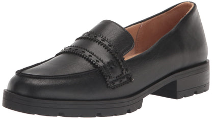 LifeStride Womens London Loafer Black 9.5 M