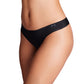 Under Armour Women's 3-pack Pure Stretch No Show Thong Underwear, All-day Comfort Fit & Ultra-soft, Black Solid, X-Small