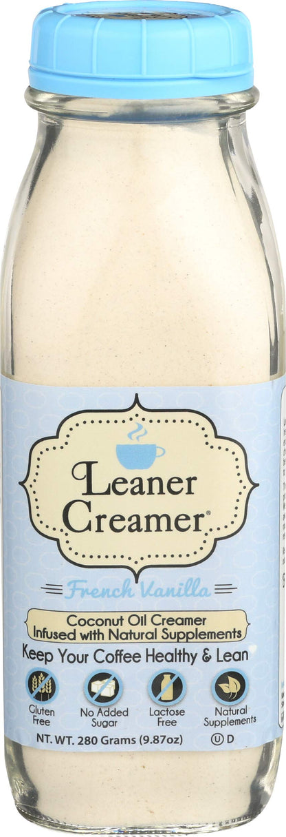 Leaner Creamer French Vanilla Coconut Creamer, 9.87 OZ