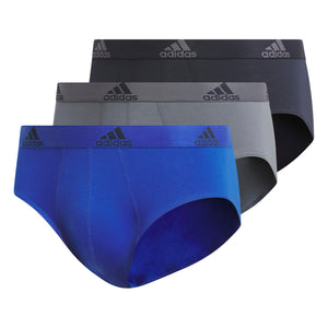 Performance Stretch Cotton Brief Underwear (3-Pack) Designed for Active Comfort and All Day wear.
