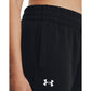 Under Armour Womens Rival Fleece Joggers, (001) Black / / White, X-Large