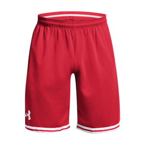 Under Armour Men's Perimeter Basketball Shorts, (600) Red / / White, Small