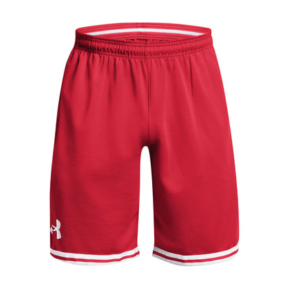 Under Armour Men's Perimeter Basketball Shorts, (600) Red / / White, Small