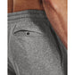 Under Armour Men's Rival Fleece Pants, (025) Castlerock Light Heather / / White, 3X-Large Tall