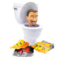 Skibidi Toilet Mystery Toilet Mystery Toilet with Surprise Toys to Discover Inside, Officially Licensed Skibidi Toilet Merch