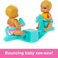 Barbie Skipper Doll & Nursery Playset with Accessories, Includes Twin Baby Dolls, 1 Crib, 1 Swing, 1 See-Saw & More