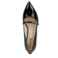 LifeStride Womens Madelyn Kitten Heel Pump Black Patent 6 M