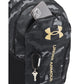 Under Armour Unisex Hustle 6.0 Backpack, Black/Metallic Gold, One Size