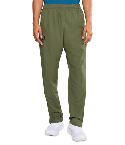 Under Armour Men's Rival Woven Windbreaker Pants, 390 Green, SM
