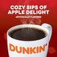Dunkin’ Apple Cider Donut Artificially Flavored Ground Coffee, 11 Oz. Bags (Pack of 6)