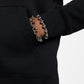 Nike Pull Over Hoodie, Black/Black/White, Medium