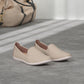 Life Stride Women's Next Level Slip-On Sneaker, Cream, 11