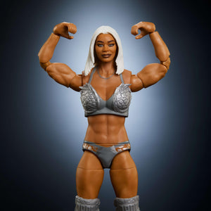 Mattel WWE Elite Action Figure & Accessories, Series #116 6-inch Collectible Jade Cargill with 25 Articulation Points & Swappable Hands