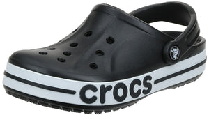 Crocs Bayaband Clog Black/White Men's 9, Women's 11 Medium