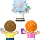 Little People Collector Rick and Morty TV Series Special Edition Set in a Display Gift Box for Adults & Fans, 3 Figures