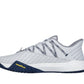 Skechers Men's Viper Court Rally Pickleball Sneaker, Grey/Navy, 10