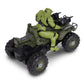 NKOK Halo Infinite: Gungoose & Master Chief 2.4 GHz Radio Control - W/Turbo Boost, Gungoose Vehicle W/Master Chief (762), Working Lights, Battery Powered, Officially Licensed, Ages 6+