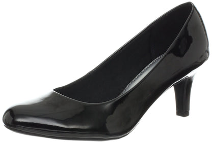 LifeStride Womens Parigi Pumps Black Patent 11 M