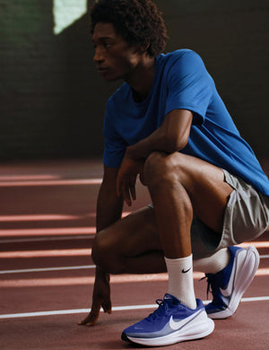 Nike Men's Revolution 8 Road Running Shoes, Deep Royal Blue/White-World Indigo-Black, 10