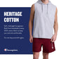 Champion Men's Open-Bottom Lounge Pants, Standard Fit, Lightweight 100% Cotton, Available in Regular and Big & Tall, Black, XX-Large