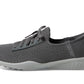 Skechers Modern Comfort Women's Women's Newbury ST-Our Time Hands Free Slip-Ins Sneaker, Charcoal, 10