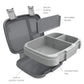 Bentgo® Fresh – Leak-Proof, Versatile 4-Compartment Bento-Style Lunch Box with Removable Divider, Portion-Controlled Meals for Teens and Adults On-The-Go – BPA-Free, Food-Safe Materials (Gray)