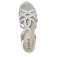 LifeStride Womens Yaya Shoes Silver Gore/Synthetic 9 M