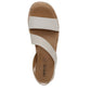 LifeStride Womens Odette Sandal Bone 9.5 M