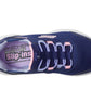 Skechers Kids Girls Bounder - Simple Cute Sneaker, Navy, 3 Little Kid