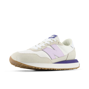 New Balance Women's 237 V1 Sneaker, Sea Salt/Milk Violet, 9 M