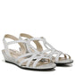 LifeStride Womens Yaya Shoes Silver Gore/Synthetic 9 M