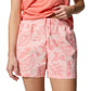 Columbia Women's Sandy River Printed Short III, Pink Sand Pasteled Tonal, X-Large 5