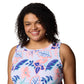 Columbia Women's Chill River Printed Dress, Snowdrift Pasteled, XX-Large