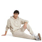 adidas Men's Essentials FeelCozy Fleece Pants, Wonder Alumina/White, Small