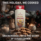 Old Spice Body Wash + Aluminum Free Deodorant for Men, Holidudes: Snickerdudel Holiday Pack, 24/7 Holiday Freshness, Gift Box for Him, Snickerdudel Sugar Cookie, 16 oz & 2.6 oz (Pack of 2)
