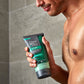 DOVE MEN + CARE Body and Face Scrub Costal Cedar Deeply Exfoliates for Hydrated & Nourished Skin 100% Gentle Cleanser, No Sulfate Cleansers or Parabens, 98% Biodegradable Formula 9 oz