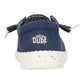 HEYDUDE Wendy Stretch Sox Navy Size 9, Women’s Shoes, Women’s Slip-on Loafers, Comfortable & Light-Weight