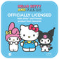 Jazwares Hello Kitty® and Friends Rainbow Vibes Party, 2” Figure 8-Pack - Removable Accessories - Officially Licensed Sanrio Product from Ages 6+