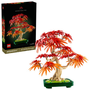 LEGO Botanicals Japanese Red Maple Bonsai Tree Building Kit for Adults 18+ - Unique Home Decor DIY for Room or Office - Housewarming Gift Idea for New Home - Plant Decor for Desk or Bookshelf- 10348 — Like New