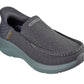 Skechers Men's Parson-Ralven 204804 Moc Toe Slip-Ins, Grey, 12