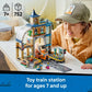 LEGO City Central Train Station Building Toy - Multi-Level Pretend Play Set for Boys & Girls, Ages 7+ - Building Blocks for Kids - Gift Idea for Birthdays - 60469