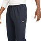 Champion Men's Open-Bottom Lounge Pants, Standard Fit, Lightweight 100% Cotton, Available in Regular and Big & Tall, Navy, X-Large