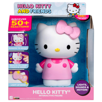 Hello Kitty® and Friends, Hello Kitty Interactive Figure - 4 Ways to Play - 2 Bonus Interactions - Your New Vibin’ Bestie - Ages 6+