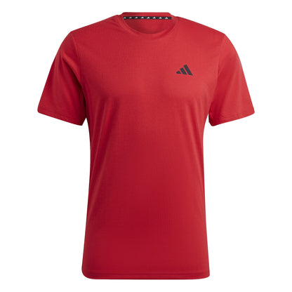 Adidas Mens Training Essentials Feel Ready Training T-Shirt Better Scarlet/Black XX-Large/Tall