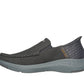 Skechers Men's Parson-Ralven 204804 Moc Toe Slip-Ins, Grey, 12