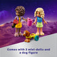 LEGO Friends Stargazing Camping Vehicle Adventure Toy, Includes 2 Mini-Dolls, Camping Trailer, Telescope Toy, and a Dog Figure, Science Gift Idea for Girls, Boys and Kids Ages 7 and Up, 42603