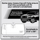 Plasticolor 002829R01 Peanuts Snoopy on Doghouse Front Windshield Accordion Sunshade