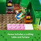 LEGO Minecraft The Turtle Beach House Construction Toy, Minecraft House Building Set with Turtle Figures, Accessories, and Characters from The Game, Gift for 8 Year Old Gamers, Boys and Girls, 21254